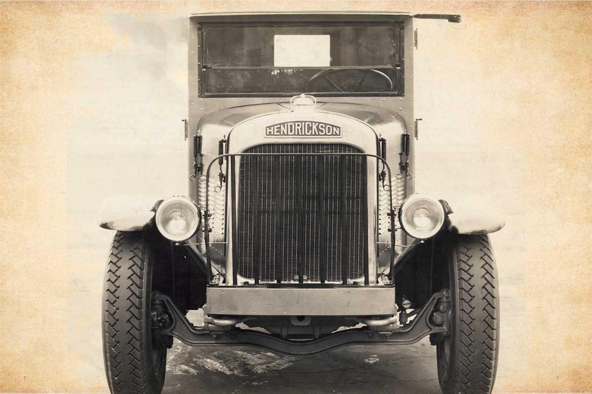 Early 1900s Hendrickson Truck 