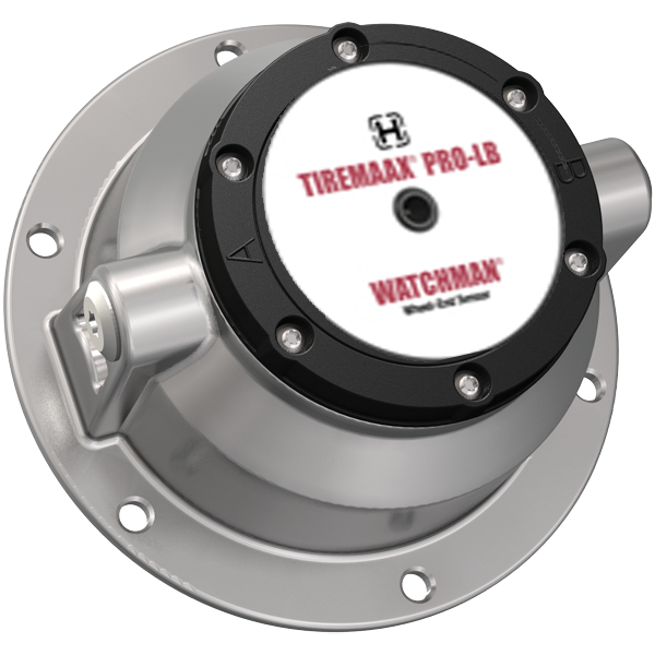hubcap mounted sensor